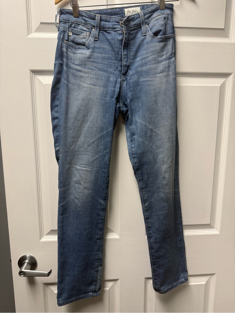 AG Adriano Goldschmied Light Blue Denim Jeans